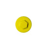 Aztec Yellow colour-matched 19mm roofing screw cap, Ireland