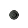 Black colour-matched 19mm roofing screw cap, Ireland