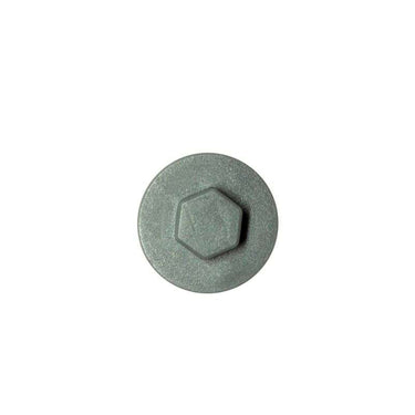 Merlin Grey colour-matched 19mm roofing screw cap, Ireland