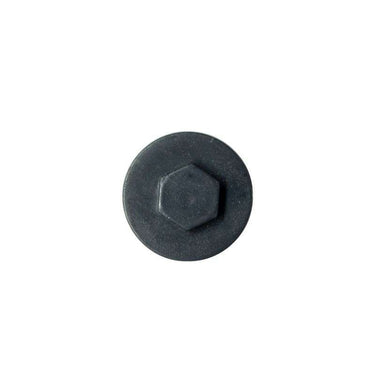 Slate Blue colour-matched 19mm roofing screw cap, Ireland