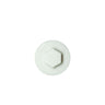 White colour-matched 19mm roofing screw cap, Ireland