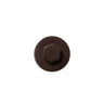 Van Dyke Brown colour-matched 19mm roofing screw cap, Ireland