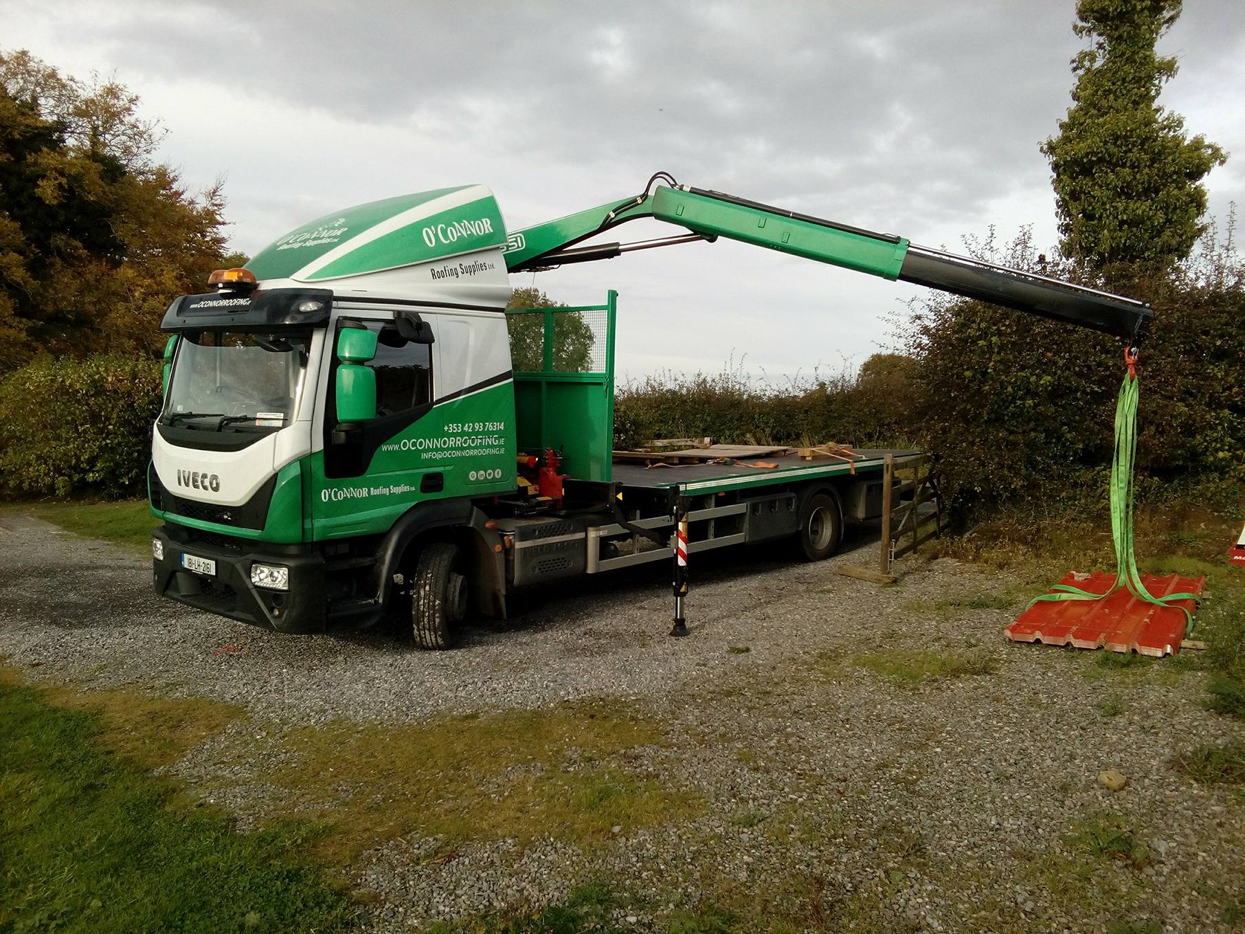 Delivery Information O'Connor Roofing ¦ Kingspan Panels ¦ Sheeting