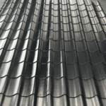 Black Tile Effect Roof Sheeting