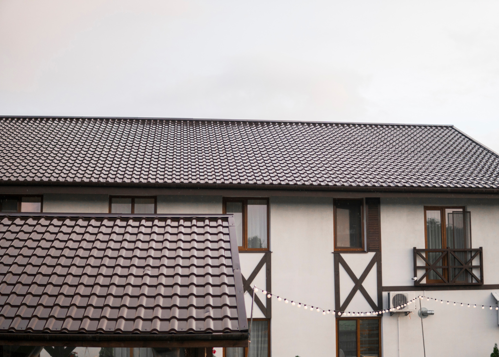 Brown Tile Effect Roof Sheeting