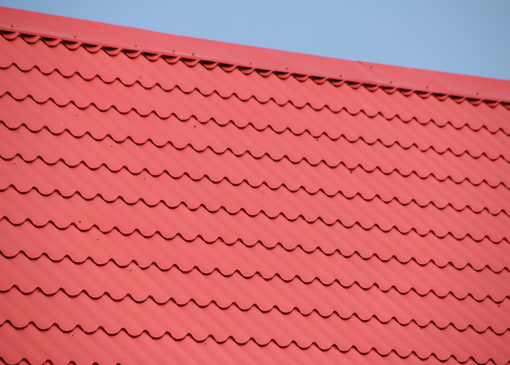 Red Tile Effect Roof Sheeting